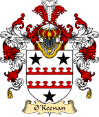 Irish Family Coat of Arms (v.25a) O