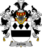 Irish Family Coat of Arms (v.25b) Aston
