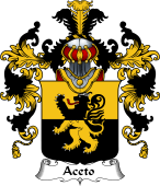 Italian Family Coat of Arms (v.25b) Aceto