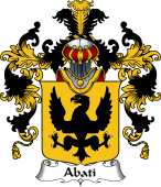 Italian Family Coat of Arms (v.25b) Abati
