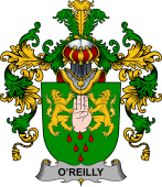 Irish Family Coat of Arms (v.25b) Reilly or O