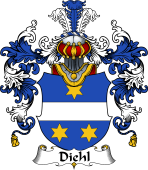 German Wappen Coat of Arms (v.25) Diehl