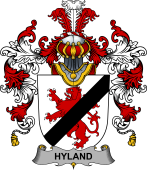 Irish Family Coat of Arms (v.25b) Hyland or O