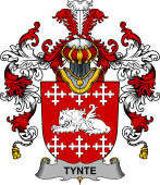 Irish Family Coat of Arms (v.25b) Tynte