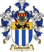 English Family Coat of Arms (v.25) Goldsmith