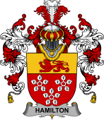 Irish Family Coat of Arms (v.25b) Hamilton