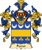 French Family Coat of Arms (v.25) Perret