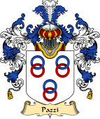 Italian Family Coat of Arms (v.25a) Pazzi