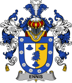 Irish Family Coat of Arms (v.25b) Ennis