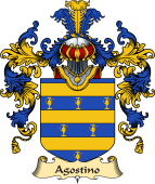 Italian Family Coat of Arms (v.25a) Agostino