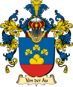 German Coat of Arms (v.25b) Au (von der)