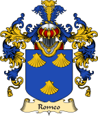 Italian Family Coat of Arms (v.25a) Romeo