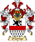 Irish Family Coat of Arms (v.25a) O