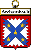French Family Coat of Arms (v.25) Archambault