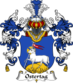 German Wappen Coat of Arms (v.25) Ostertag
