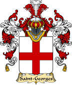 French Family Coat of Arms (v.25) Saint-Georges