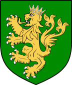 Irish Family Shield for O