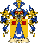 French Family Coat of Arms (v.25) Fèvre (le)