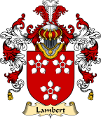 Irish Family Coat of Arms (v.25a) Lambert