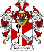 Italian Family Coat of Arms (v.25b) Mazzoleni