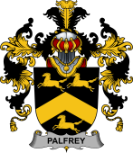 Irish Family Coat of Arms (v.25b) Palfrey