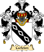 Irish Family Coat of Arms (v.25a) Carleton
