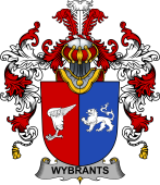 Irish Family Coat of Arms (v.25b) Wybrants