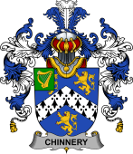 Irish Family Coat of Arms (v.25b) Chinnery