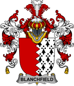 Irish Family Coat of Arms (v.25b) Blanchfield