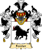 French Family Coat of Arms (v.25) Fevrier