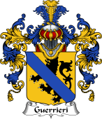 Italian Family Coat of Arms (v.25b) Guerrieri