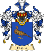 Italian Family Coat of Arms (v.25a) Fasana