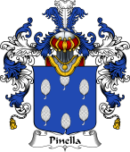 Italian Family Coat of Arms (v.25b) Pinella