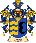 Italian Family Coat of Arms (v.25a) Zanasi