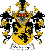German Wappen Coat of Arms (v.25) Wedemeyer
