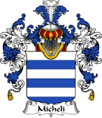 Italian Family Coat of Arms (v.25b) Micheli