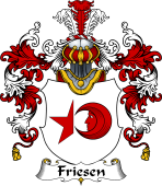 German Wappen Coat of Arms (v.25) Friesen