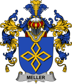 Irish Family Coat of Arms (v.25b) Meller