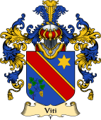 Italian Family Coat of Arms (v.25a) Viti