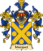 French Family Coat of Arms (v.25) Marquet