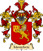 Italian Family Coat of Arms (v.25a) Monteforte