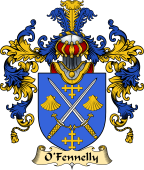 Irish Family Coat of Arms (v.25a) O