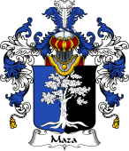 Italian Family Coat of Arms (v.25b) Maza