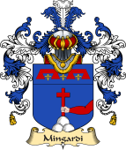 Italian Family Coat of Arms (v.25a) Mingardi