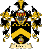 English Family Coat of Arms (v.25) Lefevre