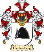 German Coat of Arms (v.25b) Hardenberg