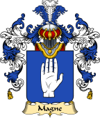 French Family Coat of Arms (v.25) Magne