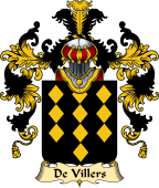 French Family Coat of Arms (v.25) Villers (de)
