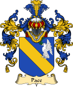 Italian Family Coat of Arms (v.25a) Pace