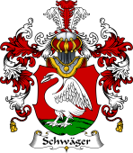 German Wappen Coat of Arms (v.25) Schwäger